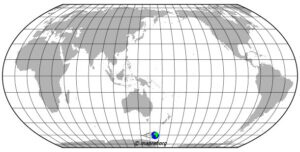 Equal Earth Map - Oceania- North
